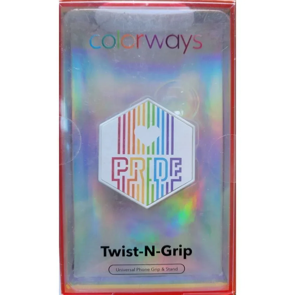 Colorways Rainbow Pride Phone Credit Card Case Wallet Sticker & Twist And Grip - Picture 2 of 2